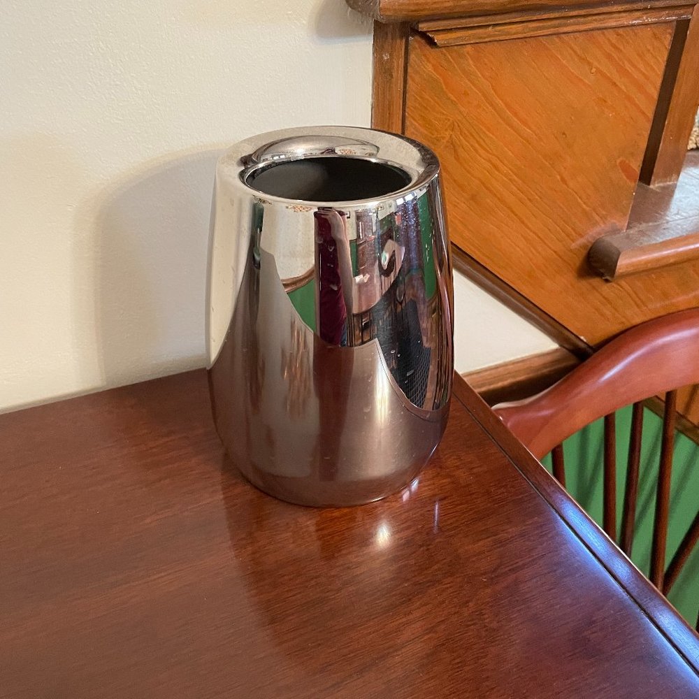 Williams Sonoma Bain Marie Stainless Steel Utensil Holder